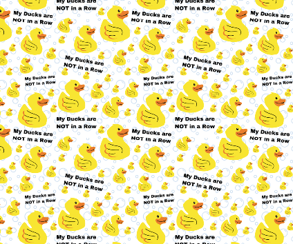 My Ducks are NOT in a Row Women's Tieback Hat