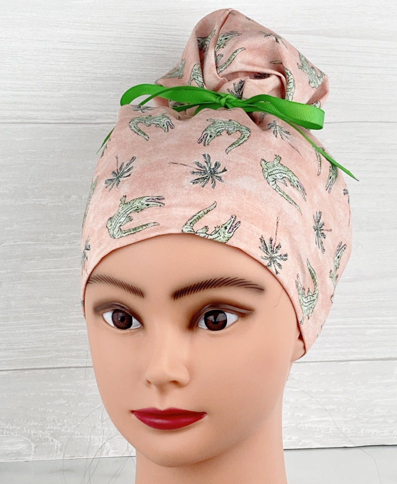 Alligators Updo Scrub Cap