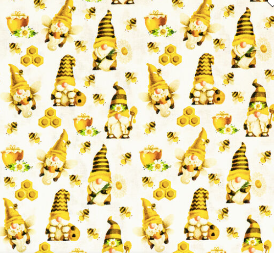 Bee Gnomes Ponytail Hat