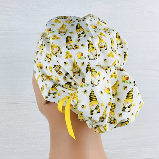 Bee Gnomes Ponytail Hat