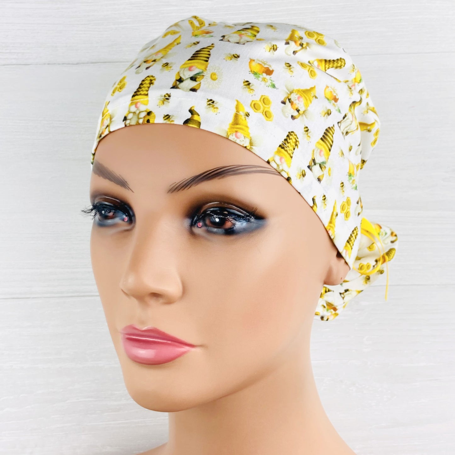 Bee Gnomes Ponytail Hat