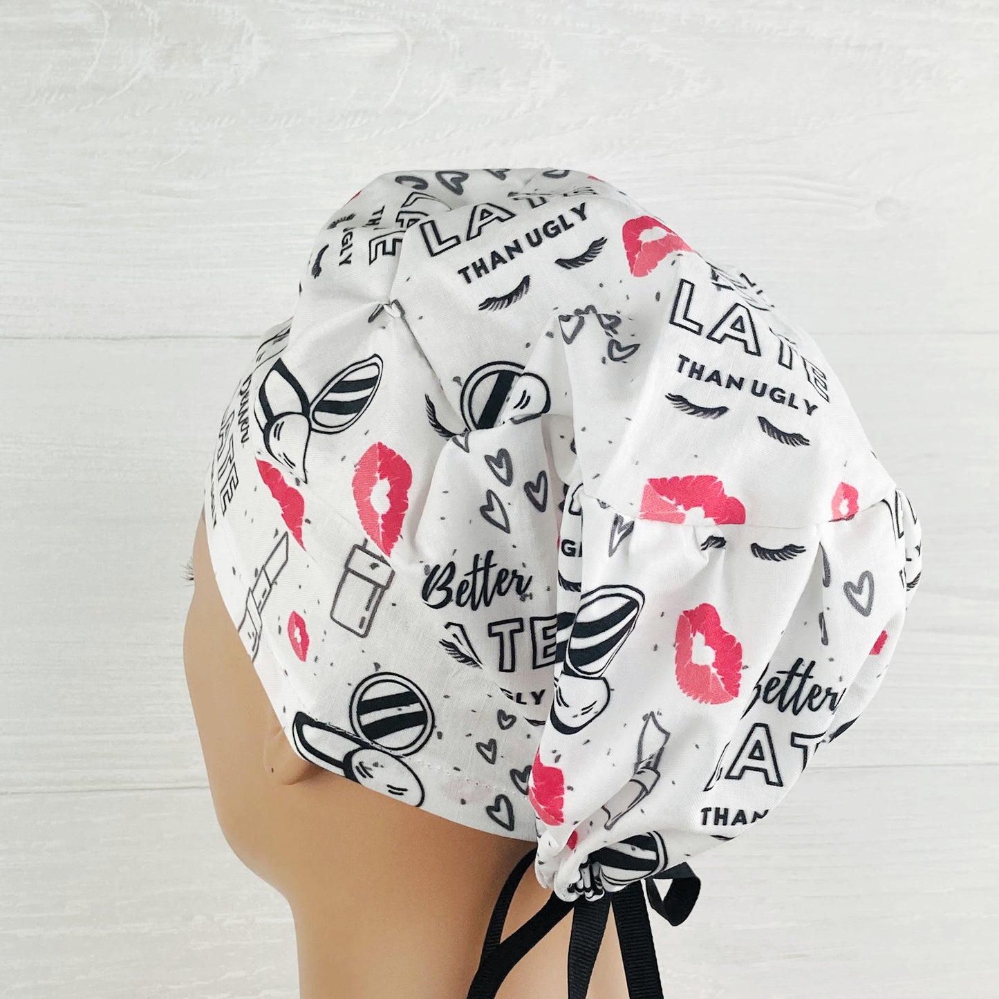 Better Late Than Ugly Women's Tieback Hat