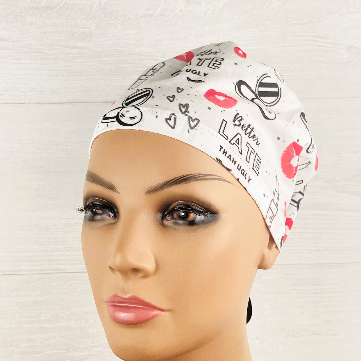 Better Late Than Ugly Women's Tieback Hat