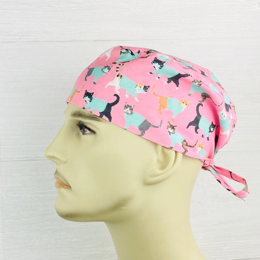 Cats in Scrubs Men's Scrub Hat