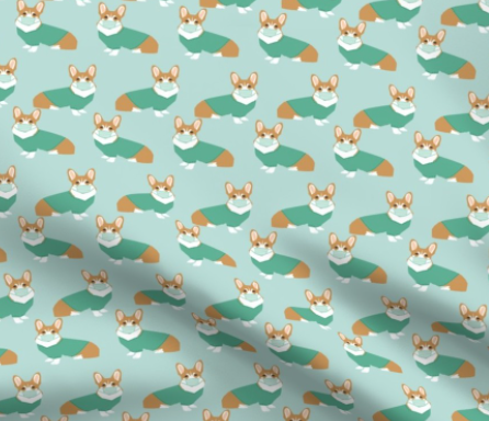 Corgi in Scrubs Women's Tieback Hat