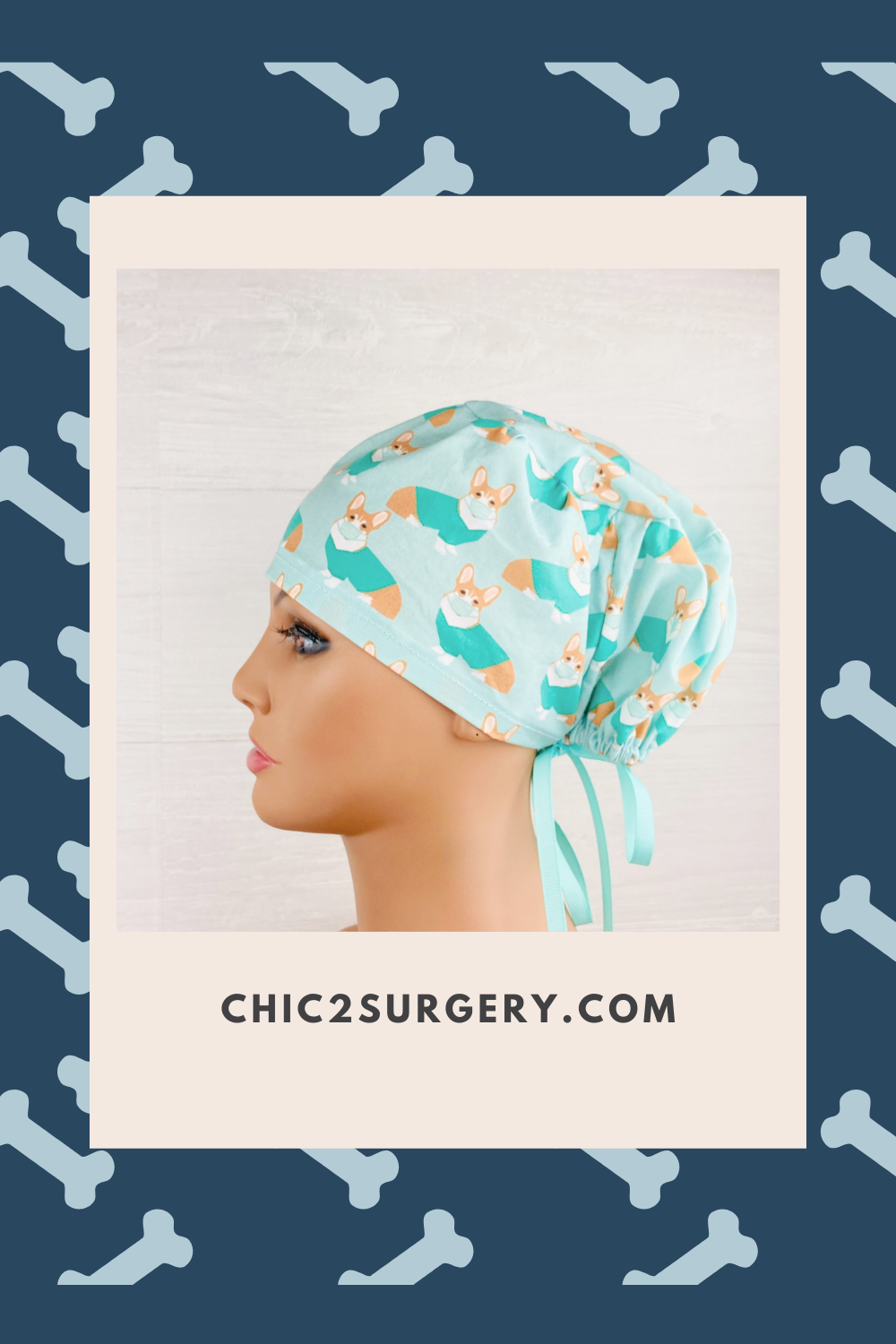 Corgi in Scrubs Women's Tieback Hat
