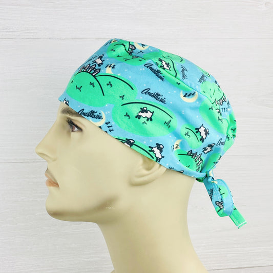 Counting Sheep Scrubs Men's Scrub Hat