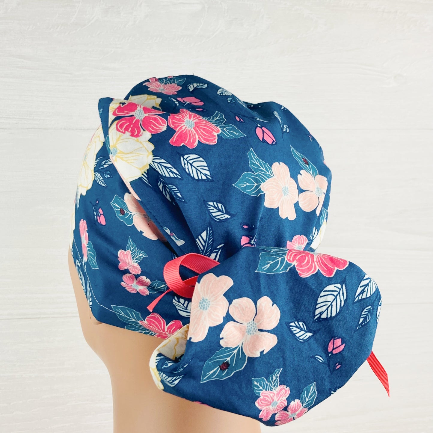 Flowery Chant Gnomes Ponytail Hat