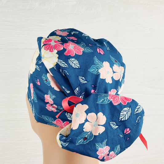 Flowery Chant Gnomes Ponytail Hat