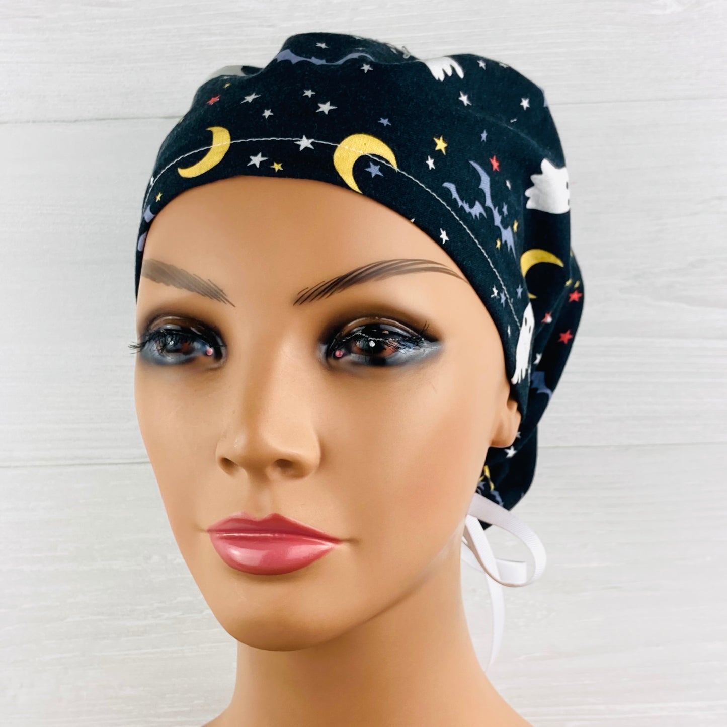 Ghosts and Bats Women's Tieback Hat