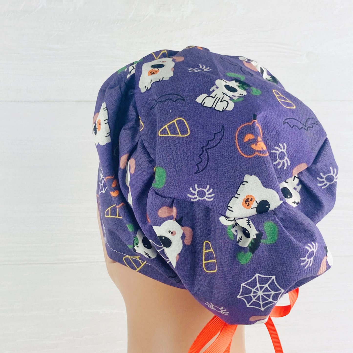 Glow in the Dark Dogs Women's Tieback Hat