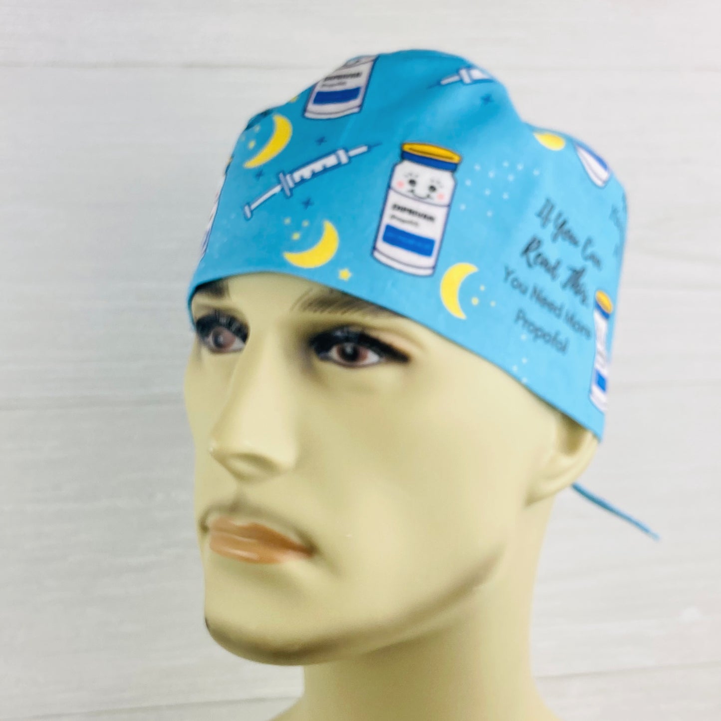 If You Can Read This, You Need More Propofol Men's Scrub Hat