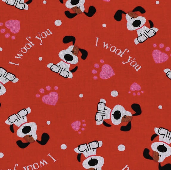 I Woof You Ponytail Scrub Hat