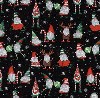 Christmas Gnomes Ponytail Hat