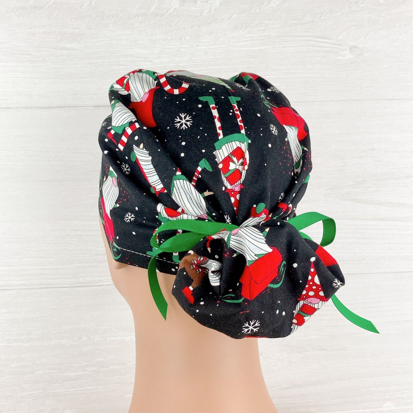 Christmas Gnomes Ponytail Hat