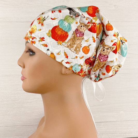 Fall Canines Women's Tieback Hat