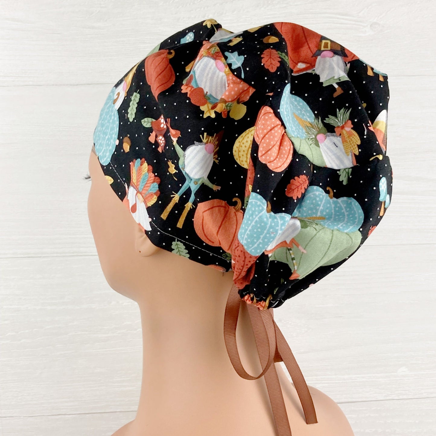 Autumn Gnomes Women's Tieback Hat