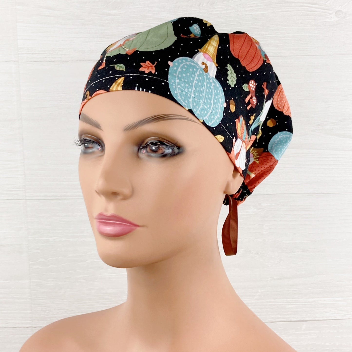 Autumn Gnomes Women's Tieback Hat
