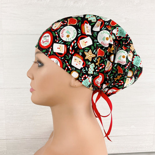 Cookies and Cocoa Women's Tieback Hat