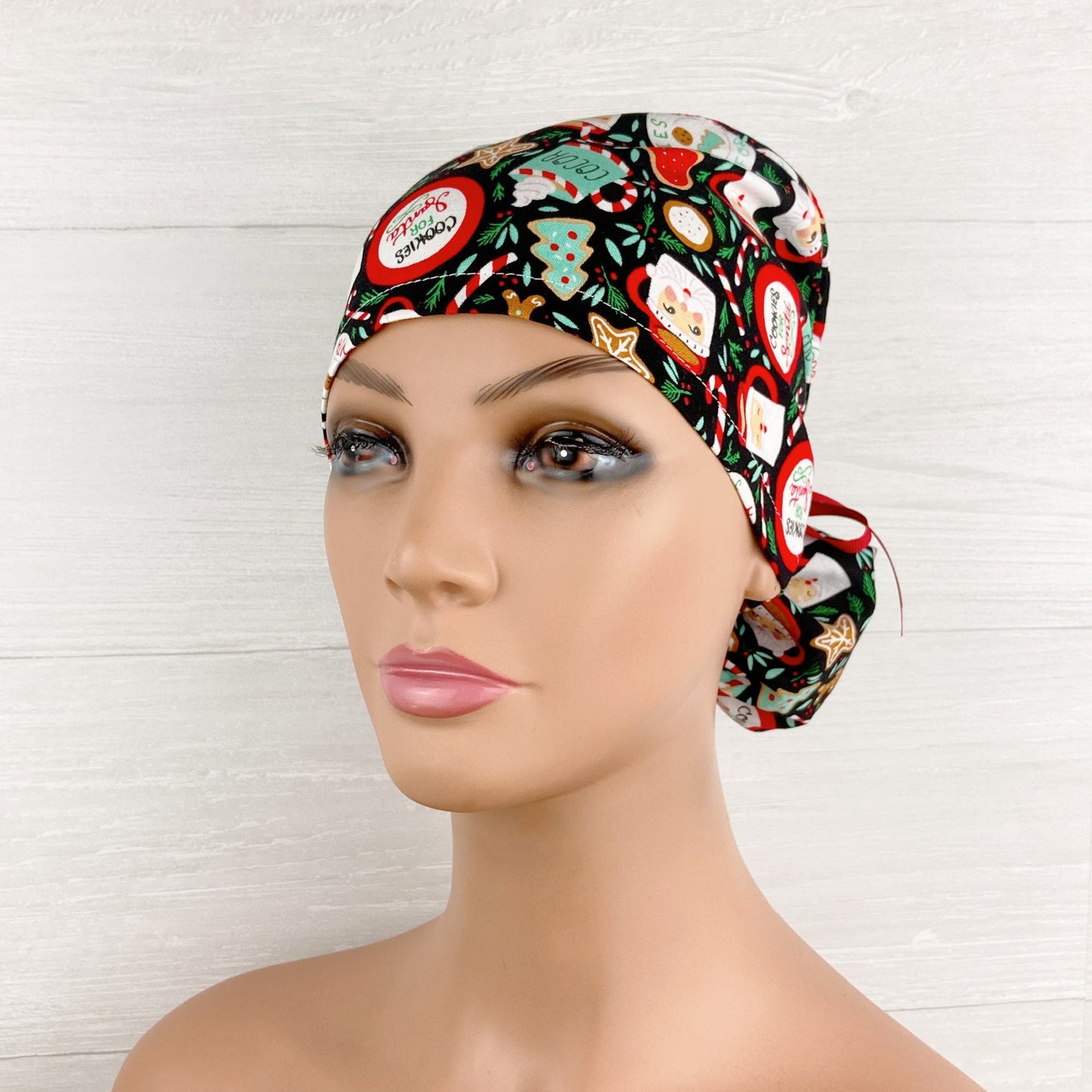 Cookies and Cocoa Ponytail Hat