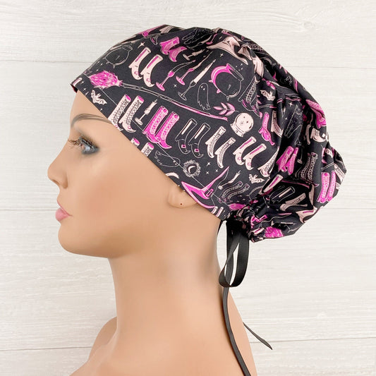 Witches Wardrobe Black Women's Tieback Hat