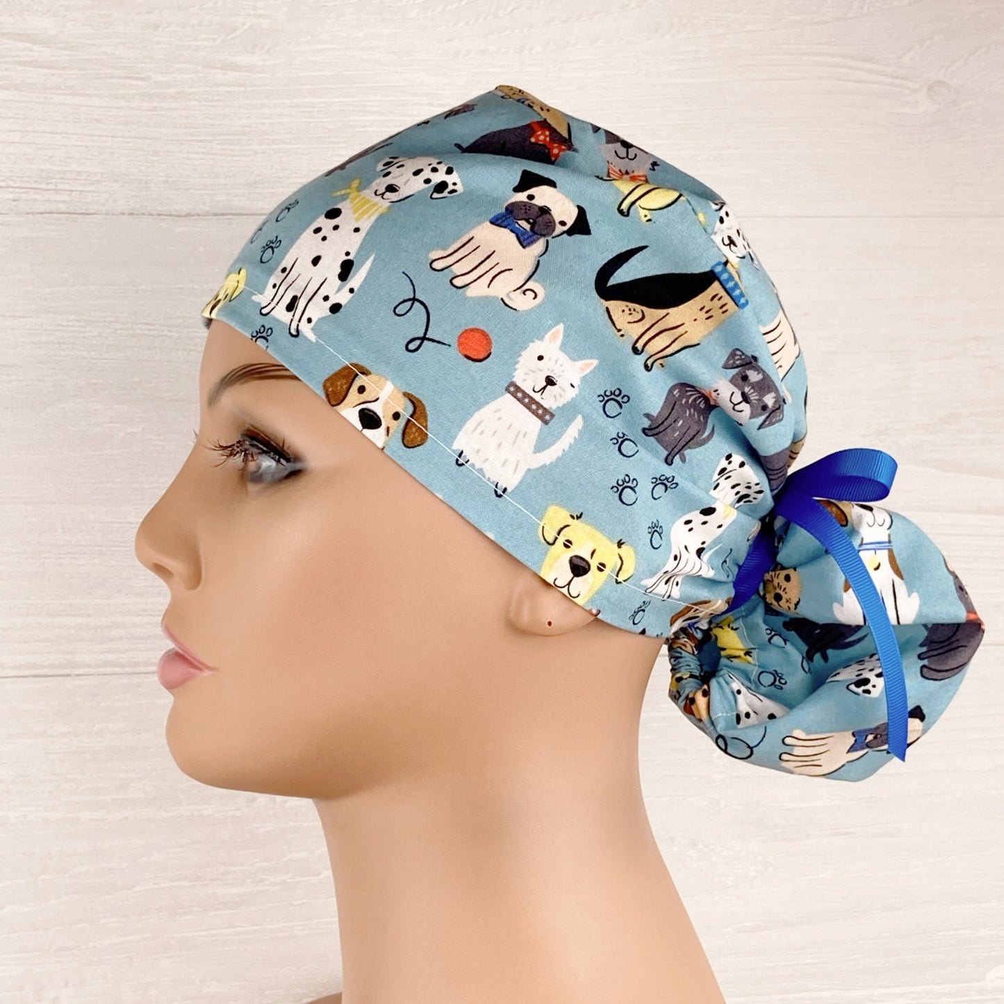 Good Boy Ponytail Scrub Hat