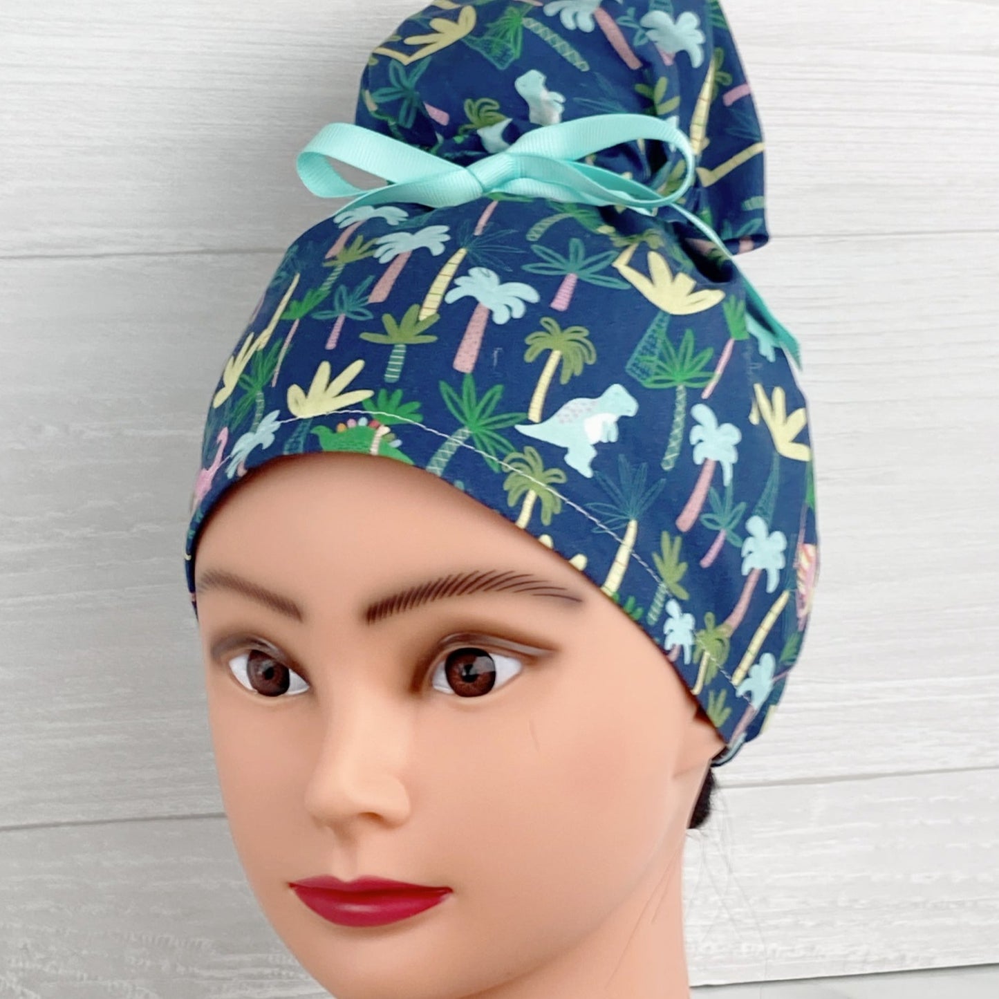I'm Rexy and I Know It Updo Scrub Cap