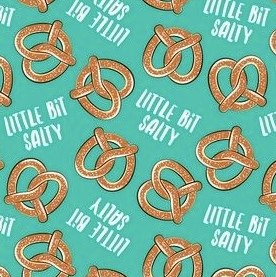 Little Bit Salty Ponytail Scrub Hat