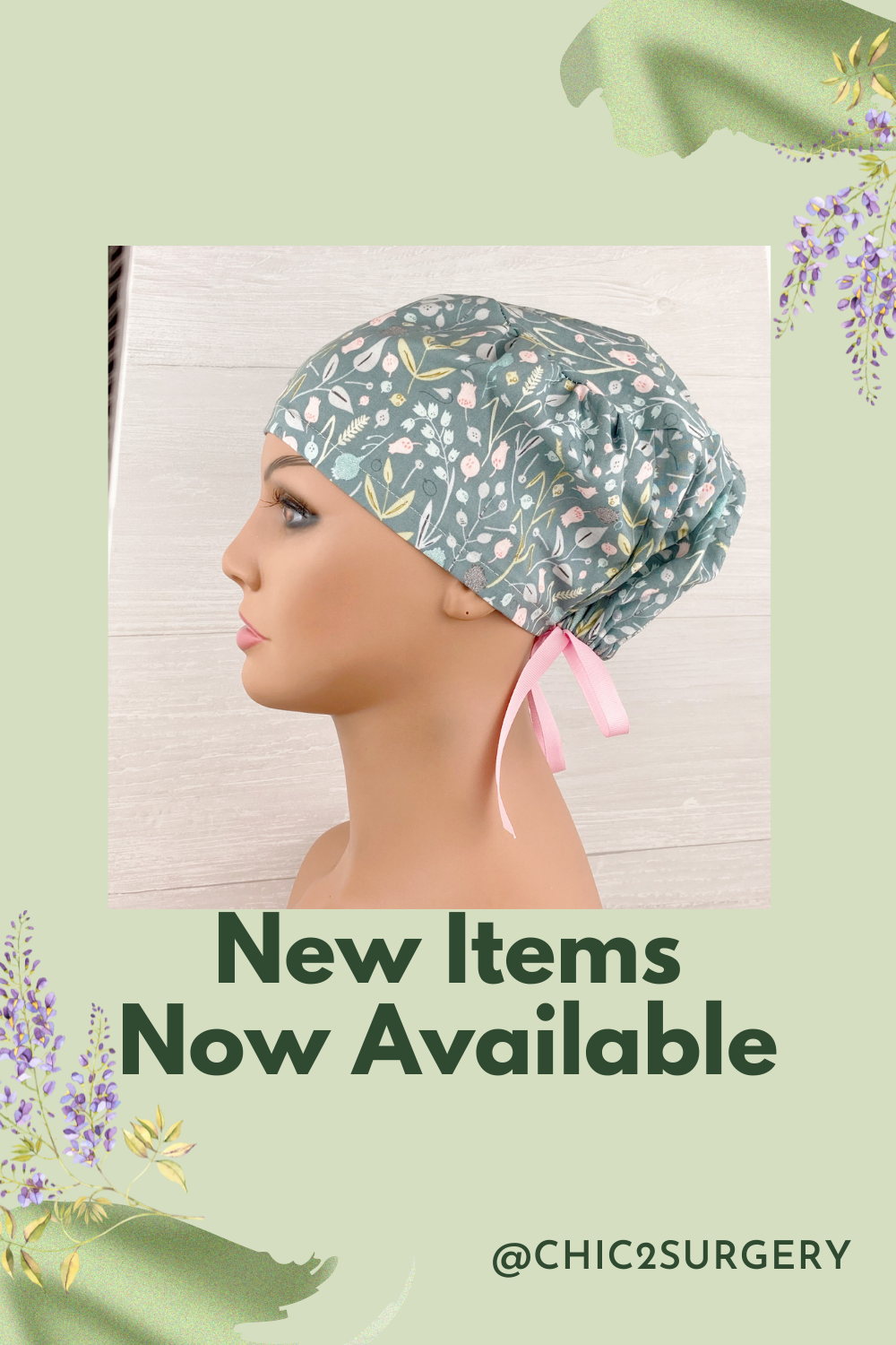 Meadow Floral Women's Tieback Hat