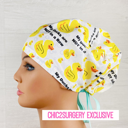 My Ducks are NOT in a Row Women's Tieback Hat