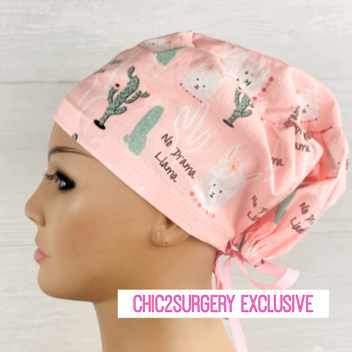 No Drama Llama Labels Women's Tieback Hat