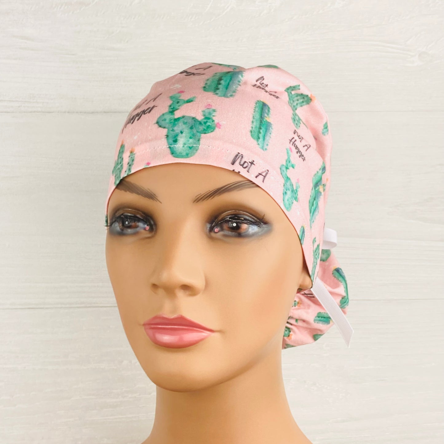 Not a Hugger Ponytail Scrub Hat