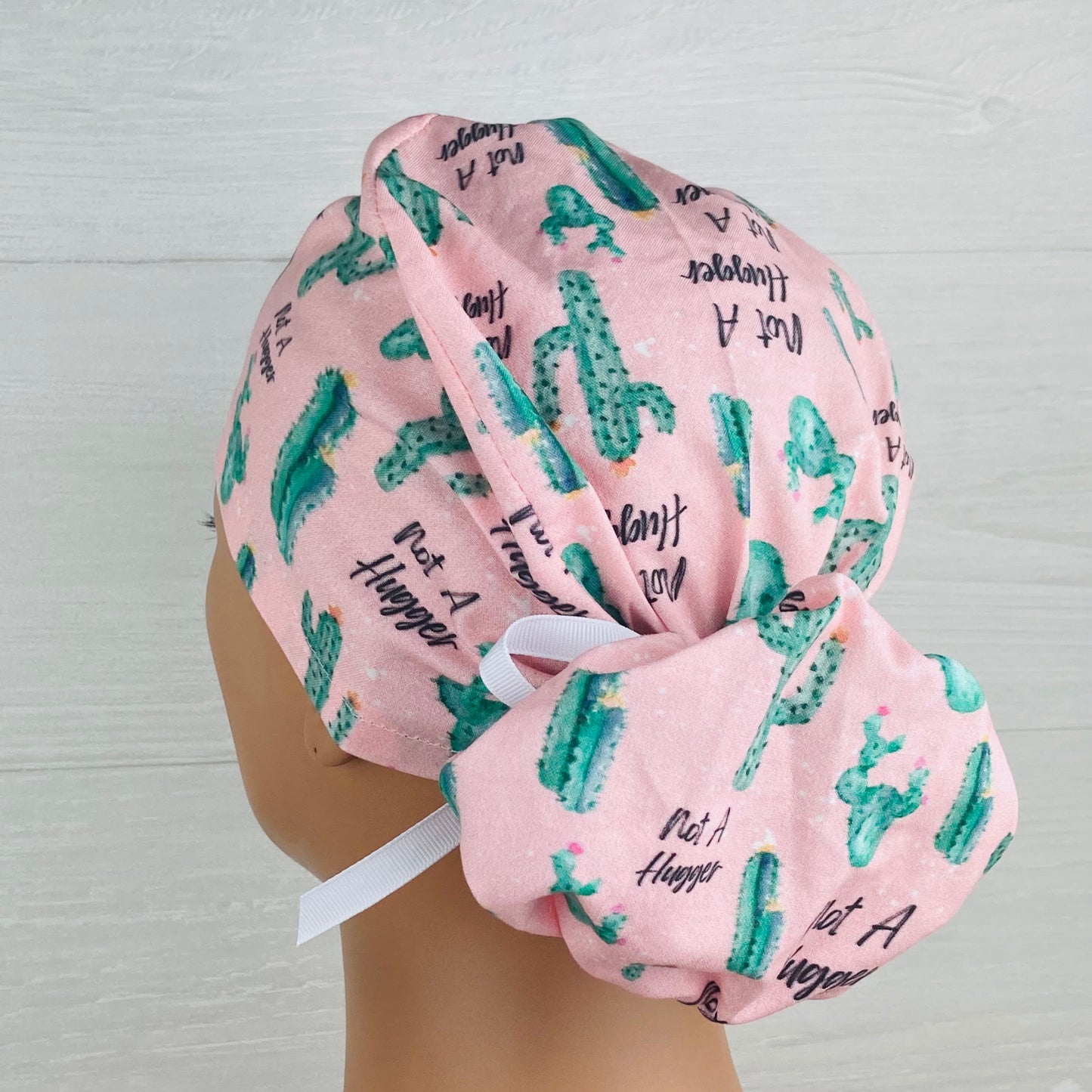 Not a Hugger Ponytail Scrub Hat