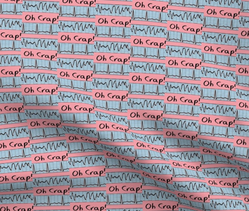 Oh Crap Men's Scrub Hat