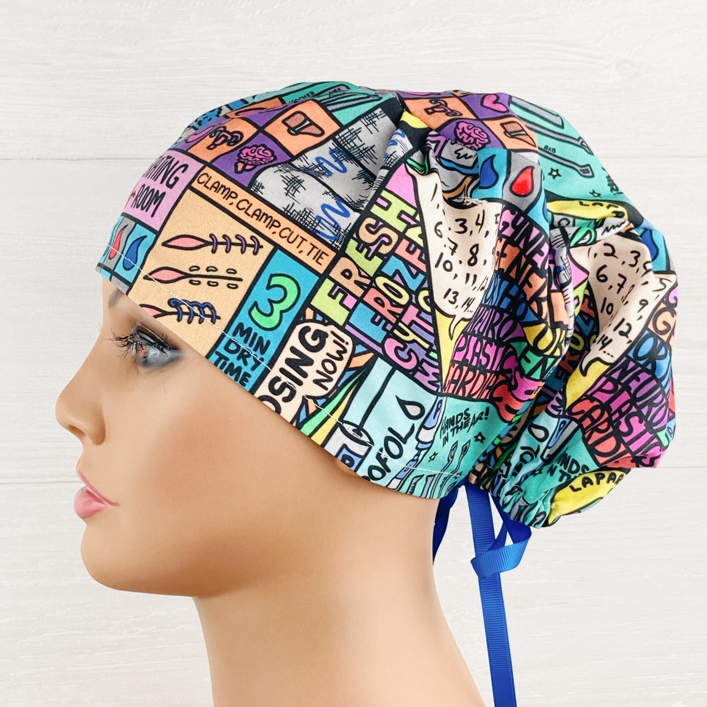 Operating Room Icons Women's Tieback Hat