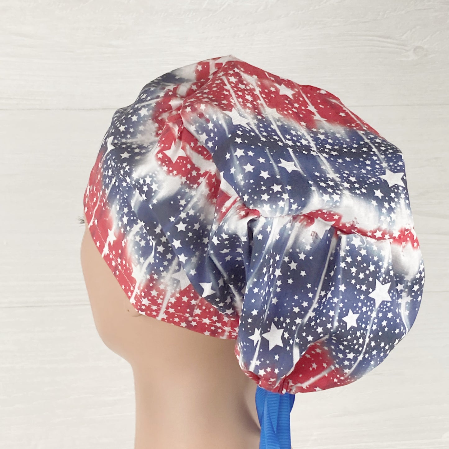 Patriotic Tie Dye Women's Tieback Hat