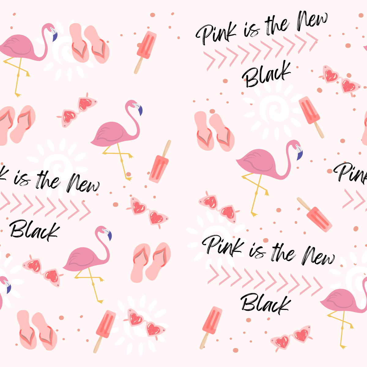 Pink is the New Black Ponytail Scrub Hat