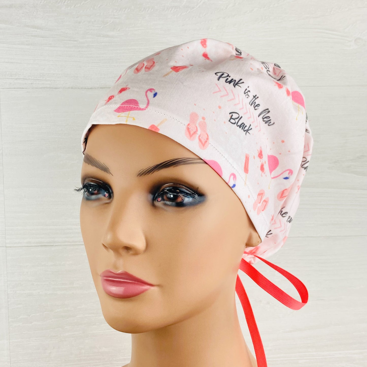 Pink is the New Black Women's Tieback Hat