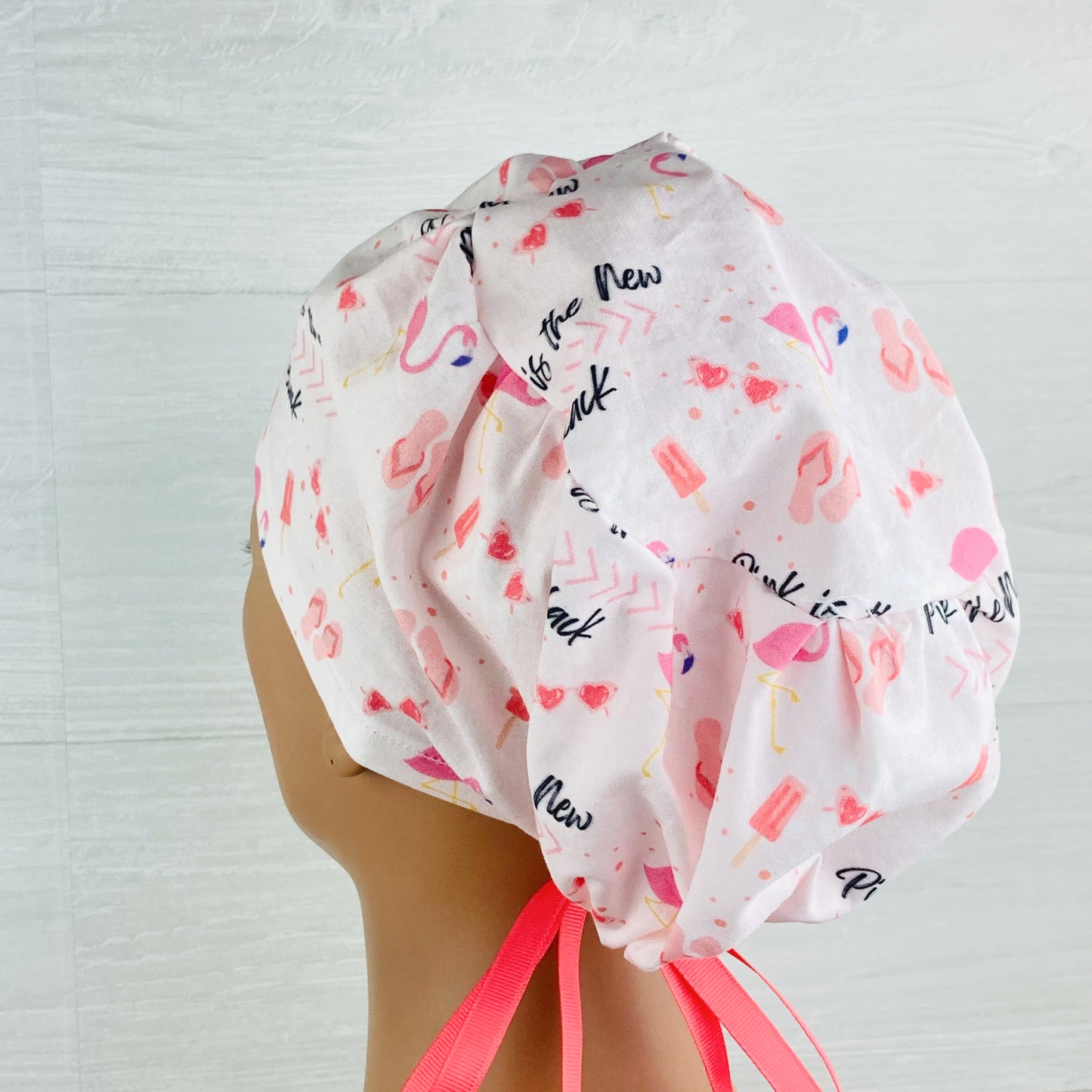 Pink is the New Black Women's Tieback Hat