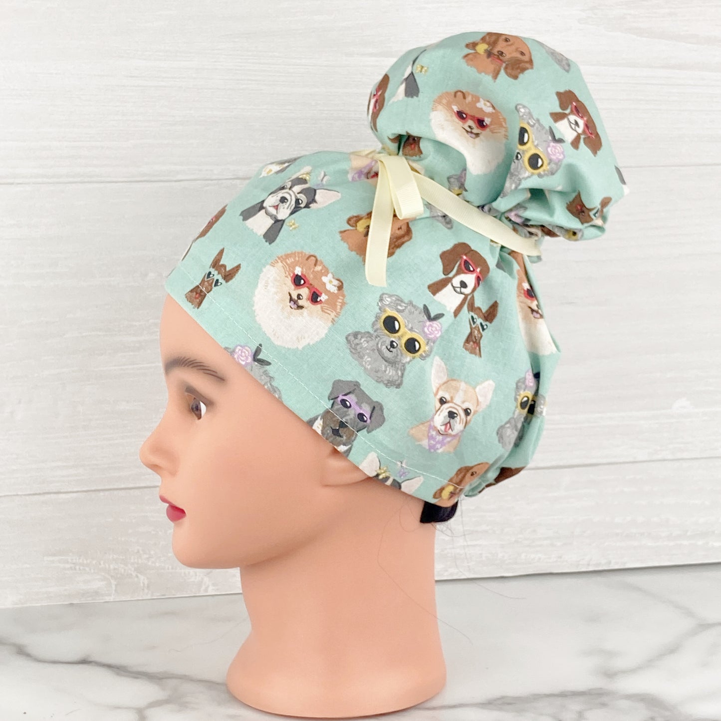 Pretty Pups Updo Scrub Cap