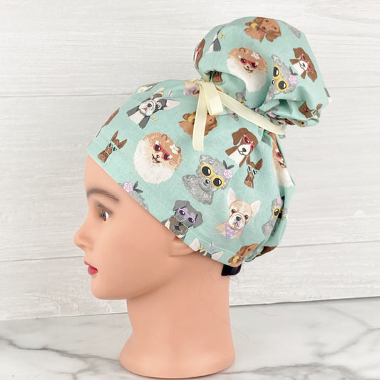 Pretty Pups Updo Scrub Cap