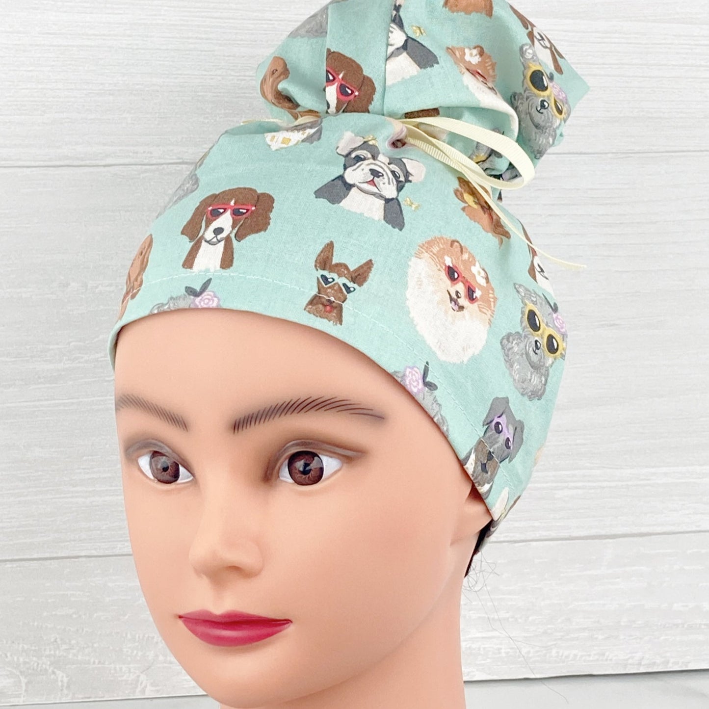 Pretty Pups Updo Scrub Cap