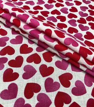 Hearts on White Men's Scrub Hat