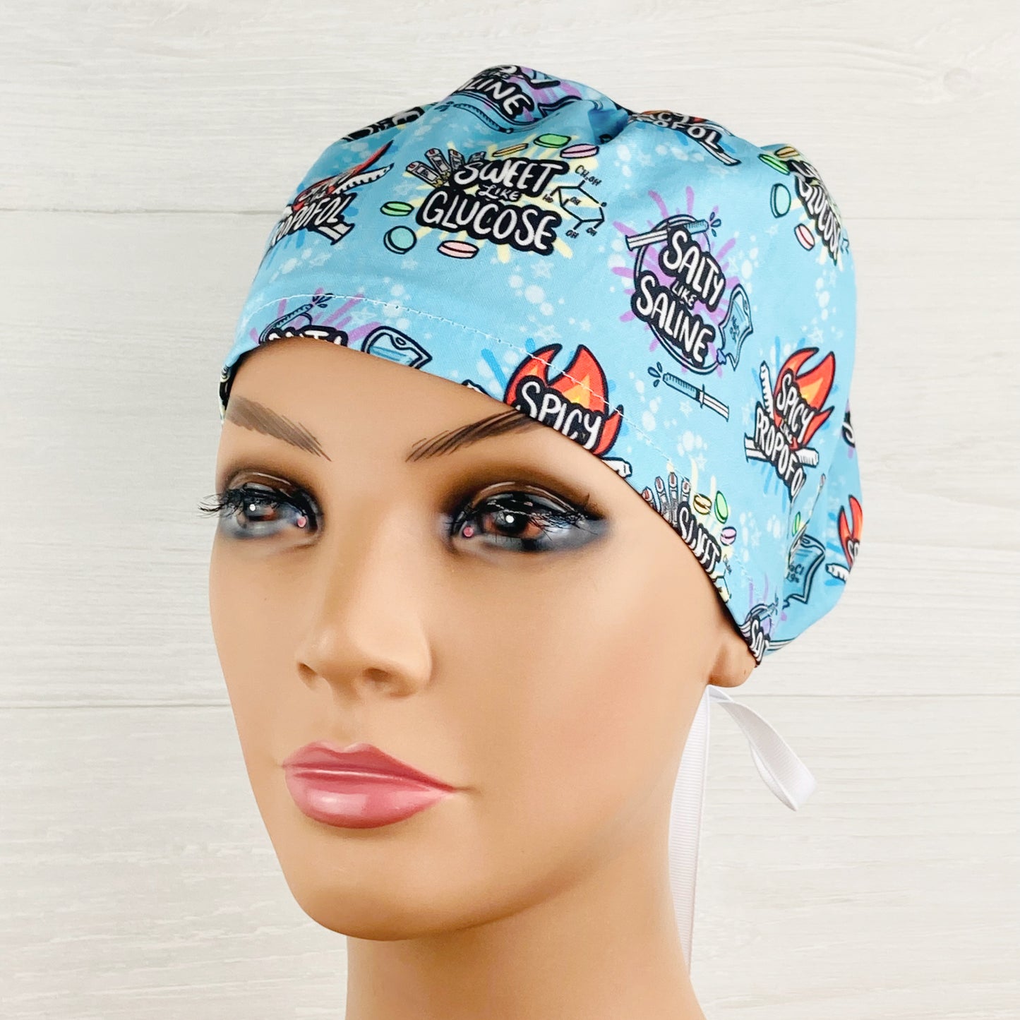 Salty Saline, Sweet Glucose Women's Tieback Hat