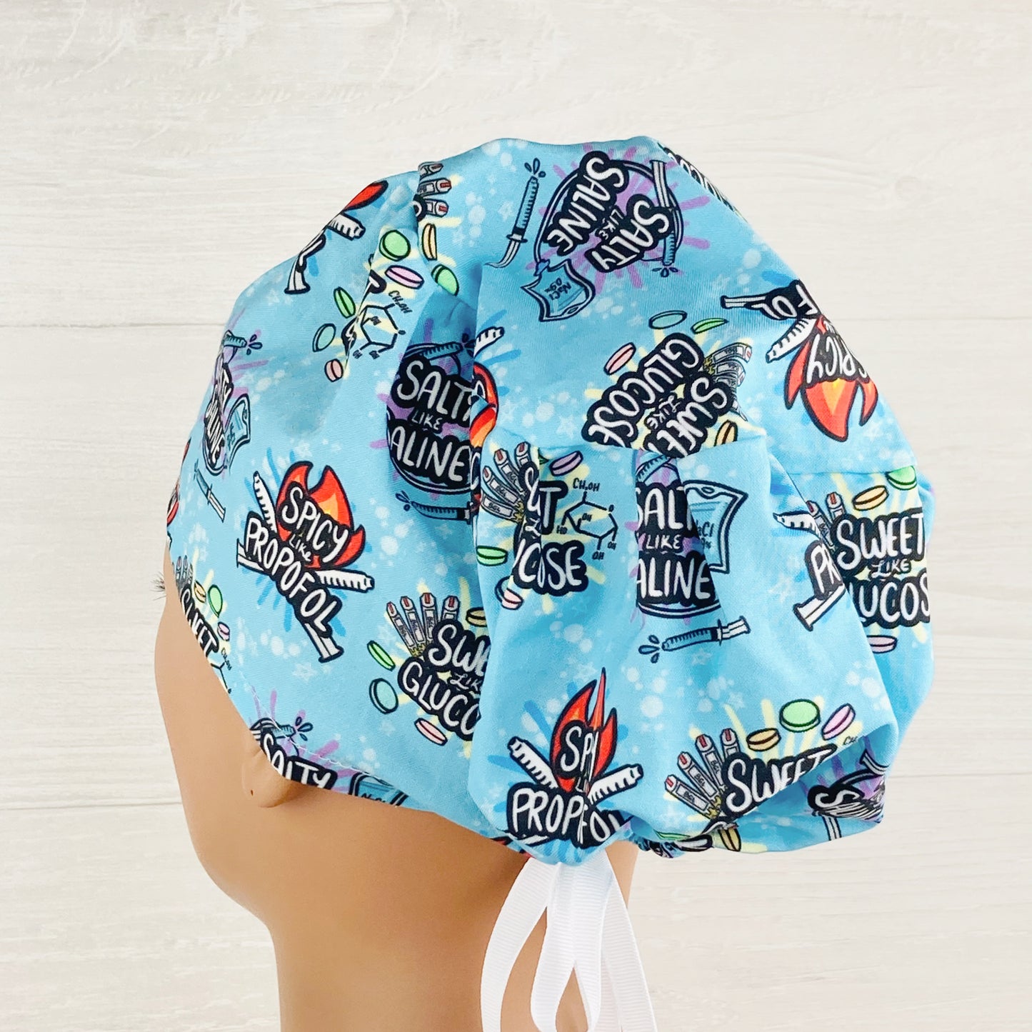 Salty Saline, Sweet Glucose Women's Tieback Hat