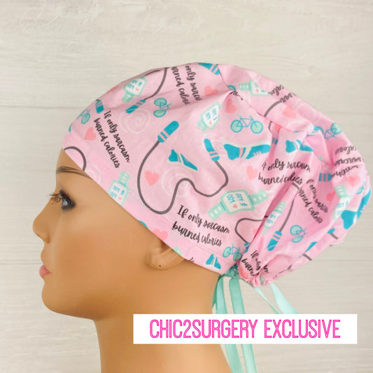 If Only Exercise Burned Calories Women's Tieback Hat