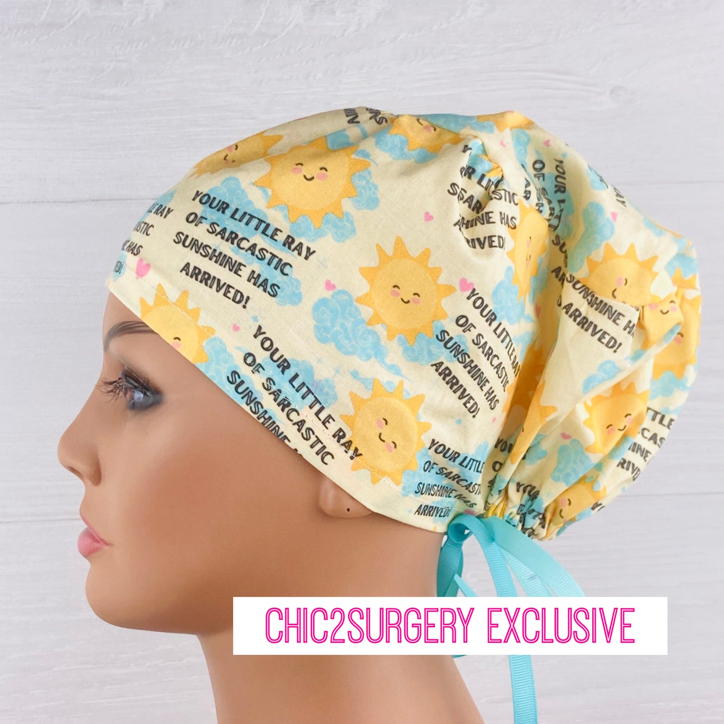 Sarcastic Sunshine Women's Tieback Hat