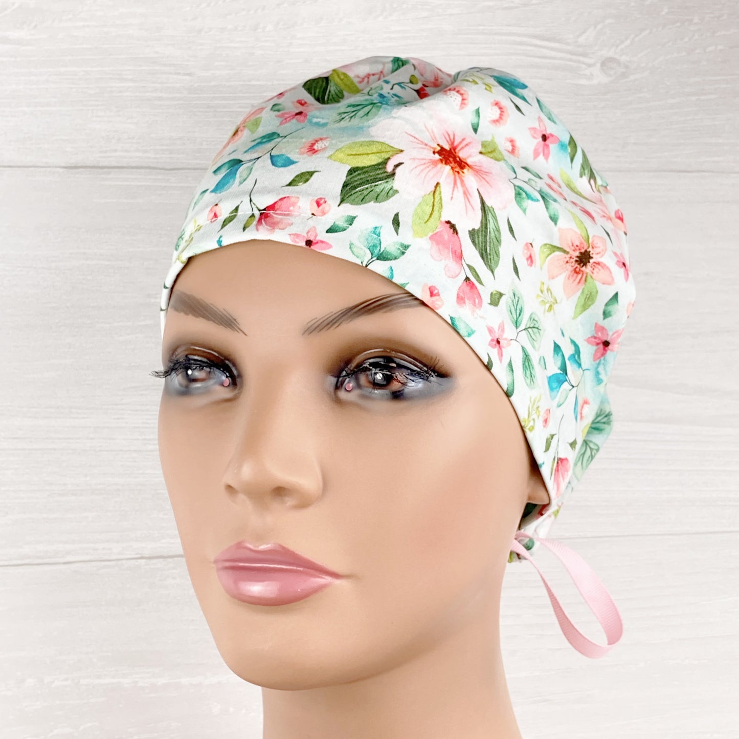 Seaside Floral Women's Tieback Hat