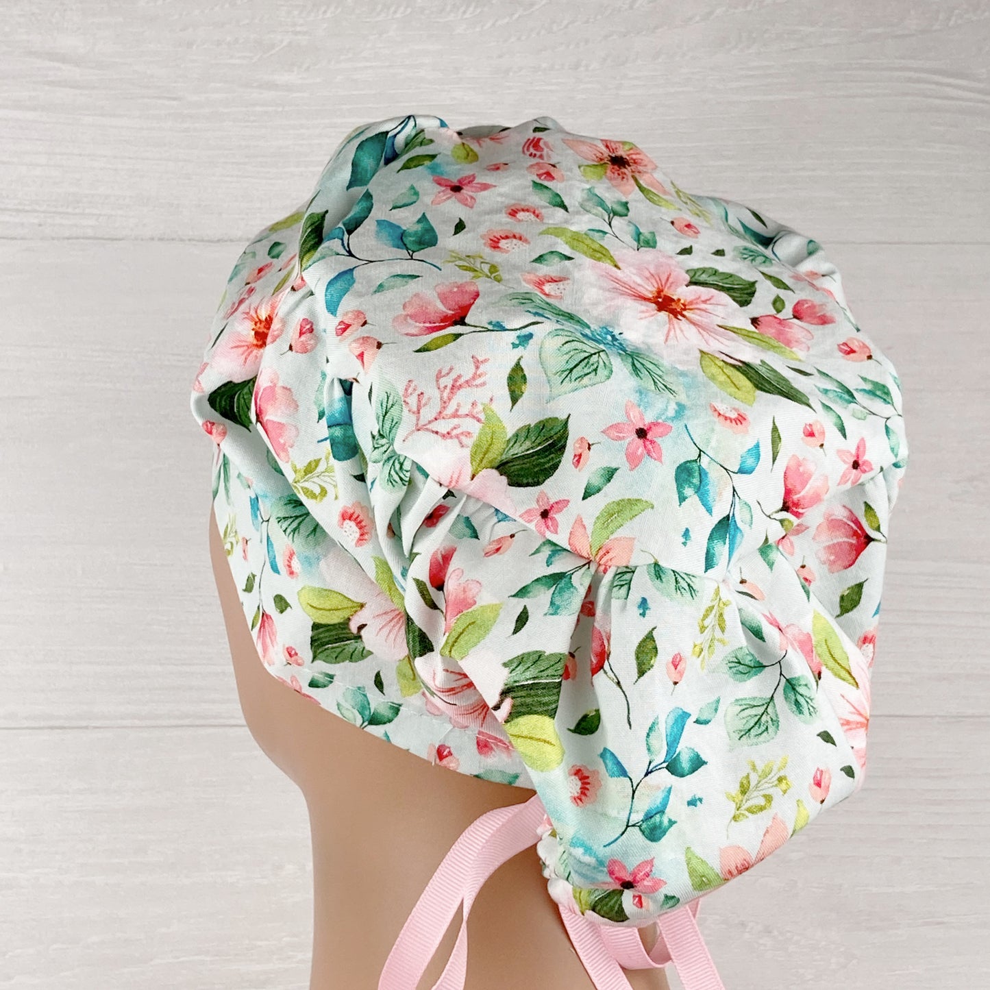 Seaside Floral Women's Tieback Hat