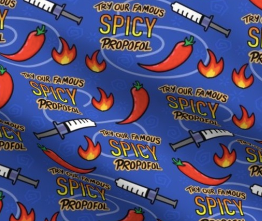 Spicy Propofol Men's Scrub Hat